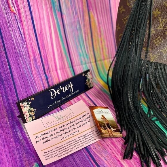 🔷️Louis Vuitton Vintage Boho Bag w/ Fringe - Picture 11 of 12